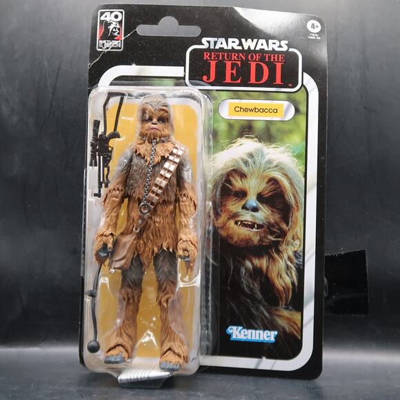Star Wars Black Series Chewbacca 6 inch Action Figure 40th Anniversary ROTJ 2023 - Picture 1 of 6